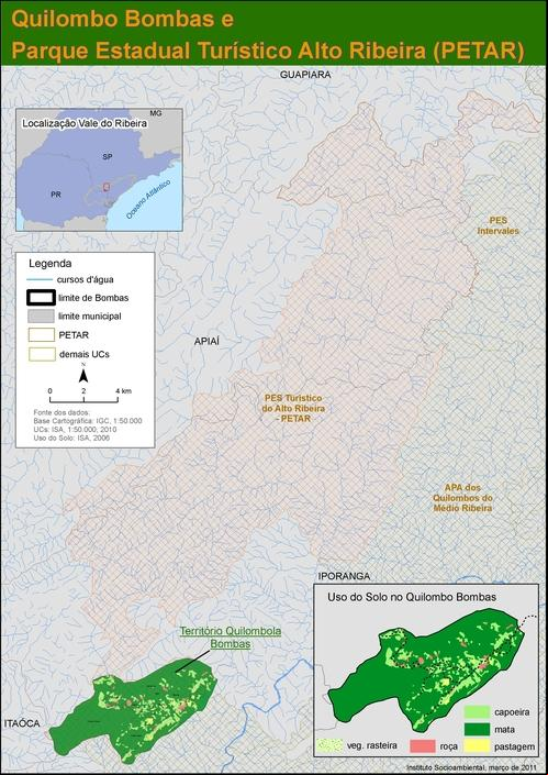 Sobreposição do PETAR ao território de Bombas escancara situação de racismo ambiental
